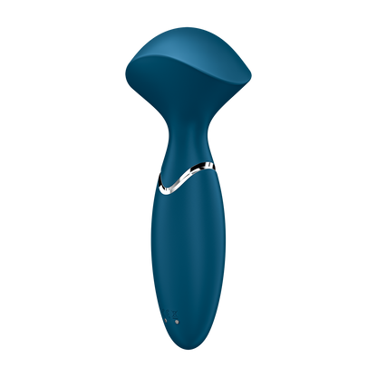 Satisfyer Mini Wand-er Silicone Wand Vibrator Blue