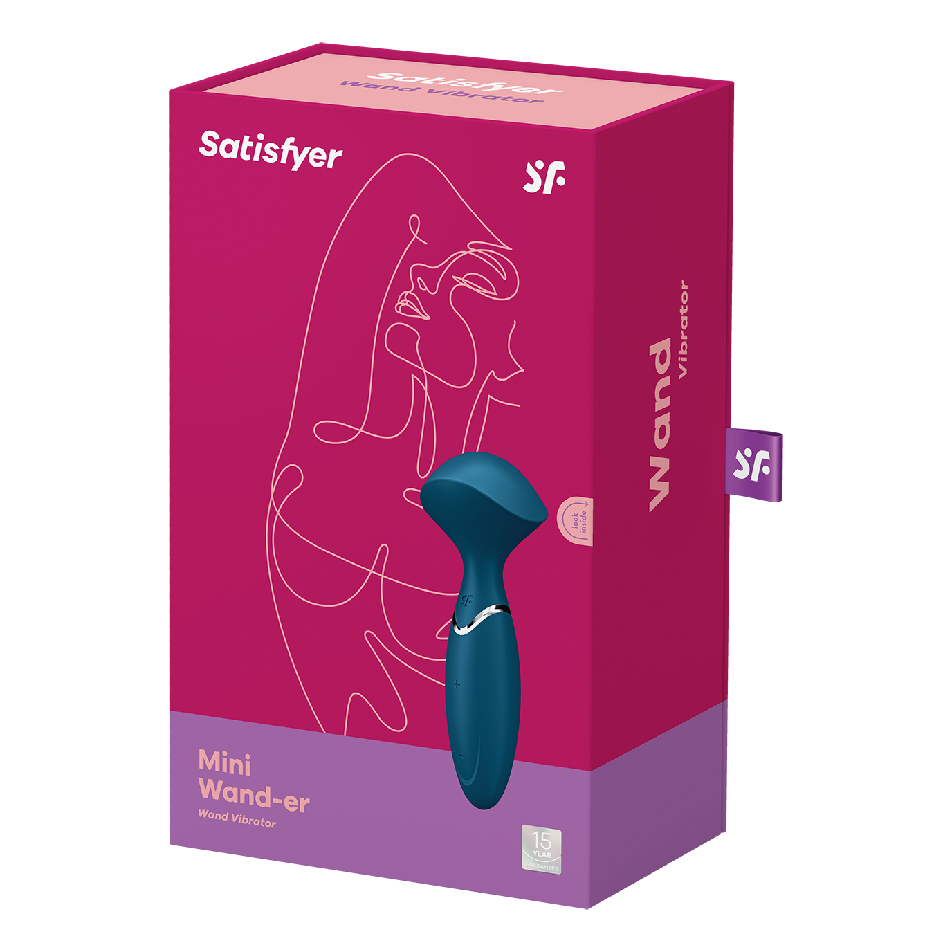 Satisfyer Mini Wand-er Silicone Wand Vibrator Blue