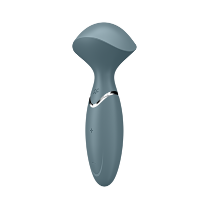 Satisfyer Mini Wand-er Silicone Wand Vibrator Grey