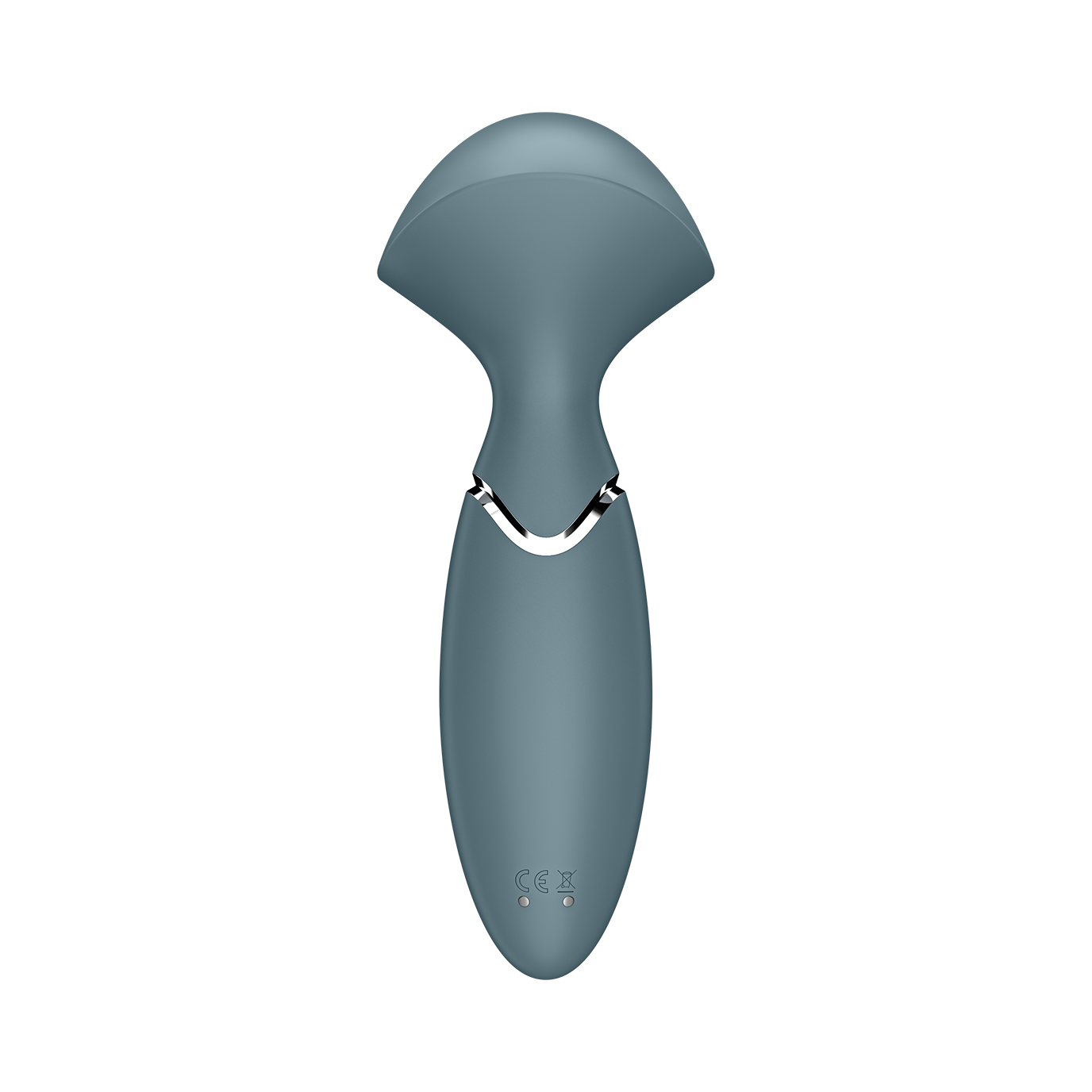 Satisfyer Mini Wand-er Silicone Wand Vibrator Grey