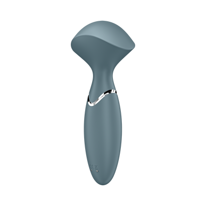 Satisfyer Mini Wand-er Silicone Wand Vibrator Grey