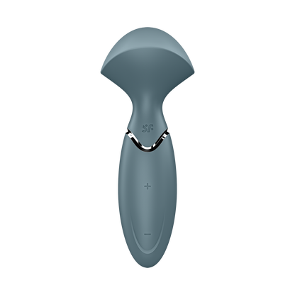 Satisfyer Mini Wand-er Silicone Wand Vibrator Grey