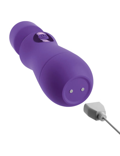 OMG! Enjoy Rechargeable Mini Wand Vibrator Purple