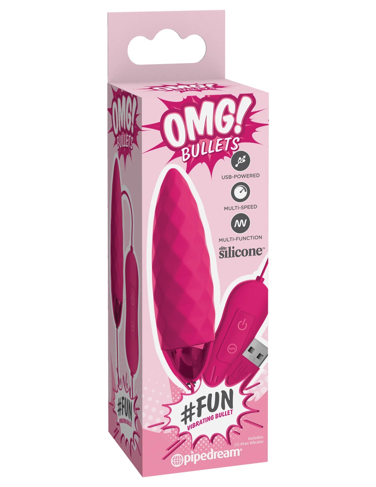 OMG! Fun Textured Bullet Vibrator