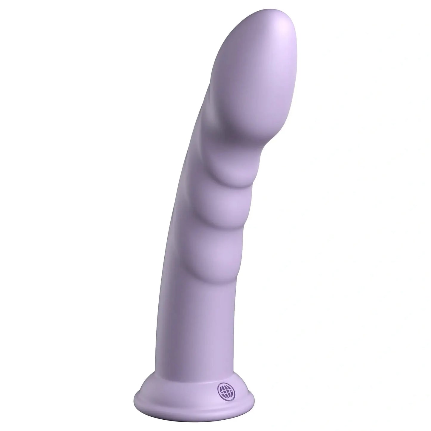 Dillio Platinum Super Eight Silicone Dildo Purple