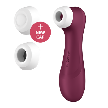 Satisfyer Pro 2 Generation 3 Double Air Pulse Clitoral Vibrator Red