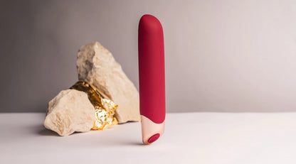 Rocks-Off Chaiamo Powerful Classic Vibrator Burgundy