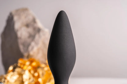 Rocks-Off Petite Sensations Vibrating Silicone Butt Plug Black