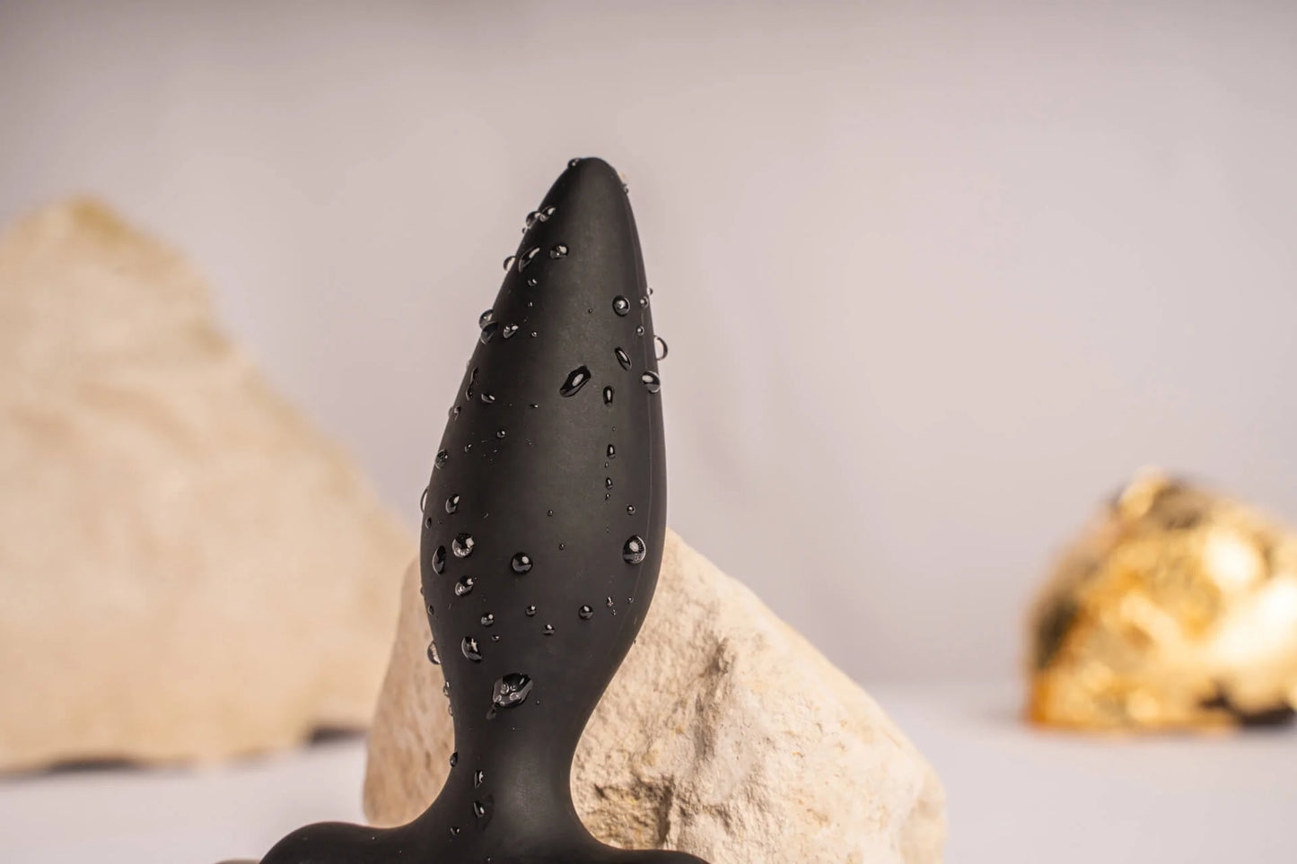 Rocks-Off Petite Sensations Vibrating Silicone Butt Plug Black