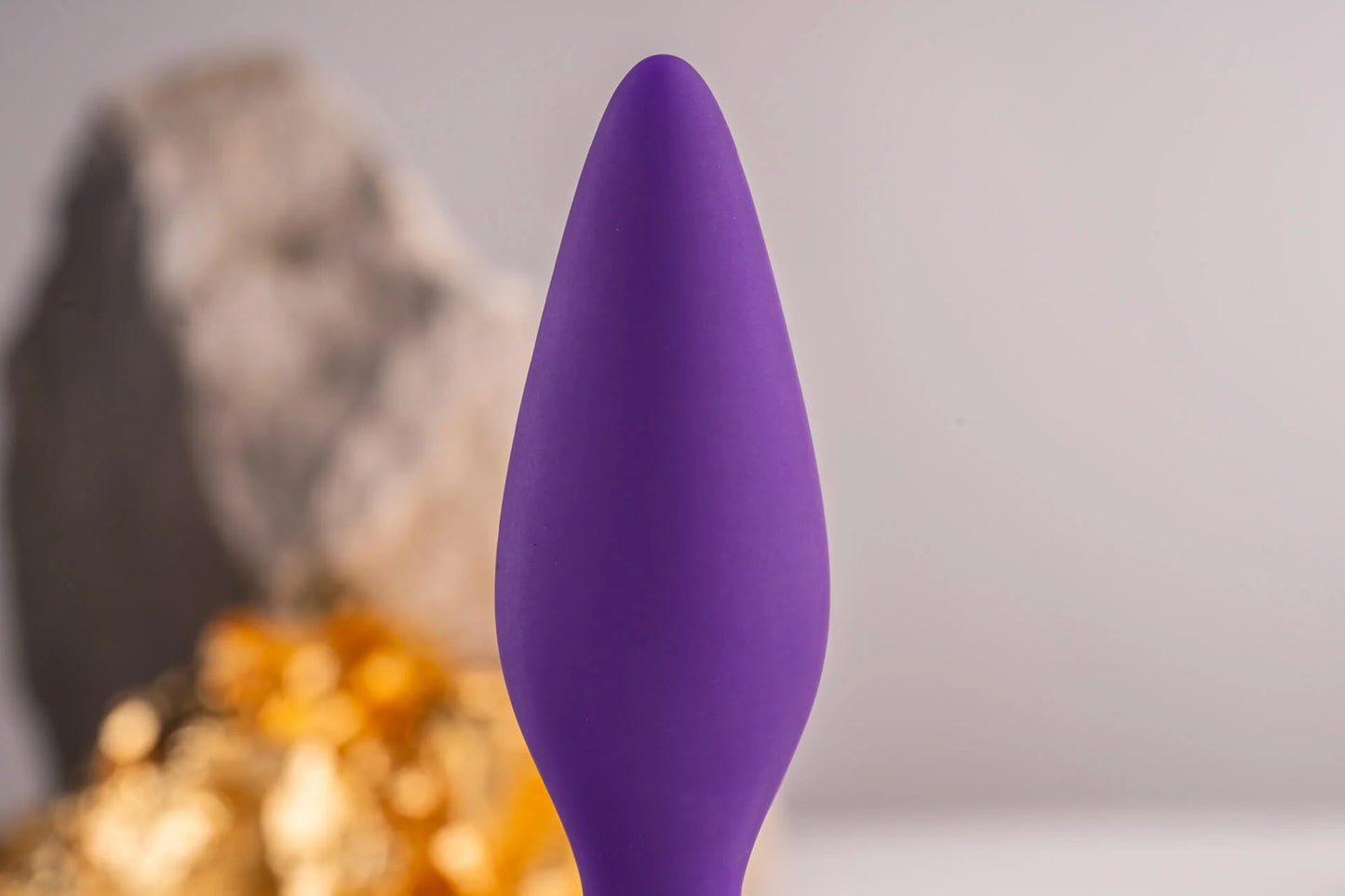 Rocks-Off Petite Sensations Vibrating Silicone Butt Plug Purple