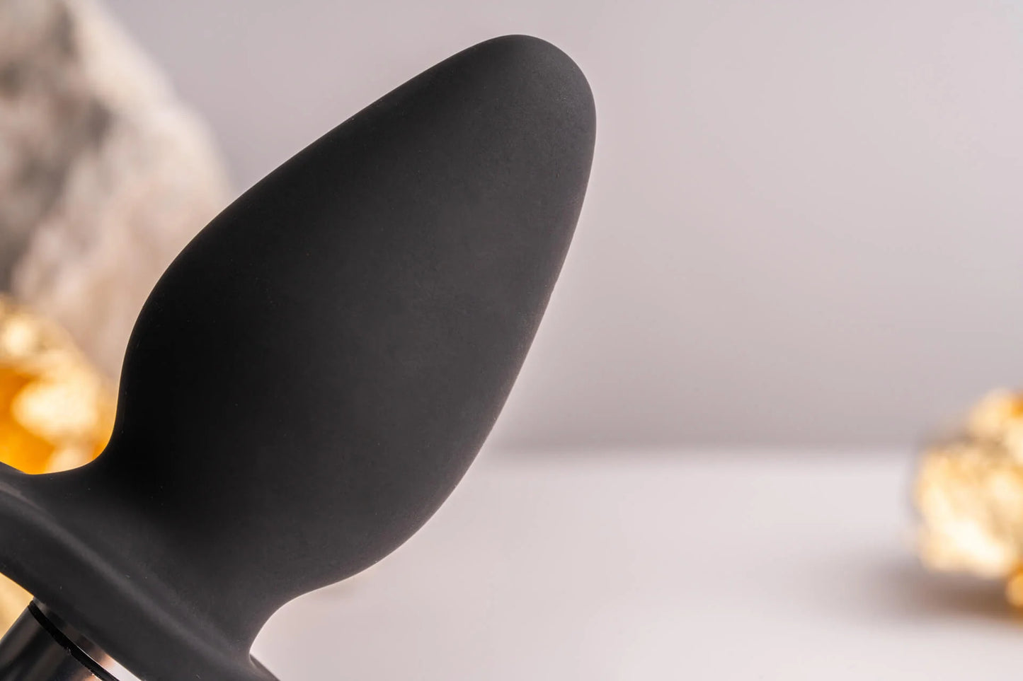 Rocks-Off Ro-Zen Silicone Cock Ring And Vibrating Butt Plug Black