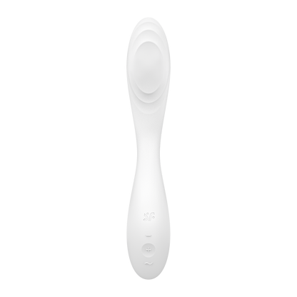 Satisfyer Rrrolling Pleasure Silicone G-Spot Vibrator White