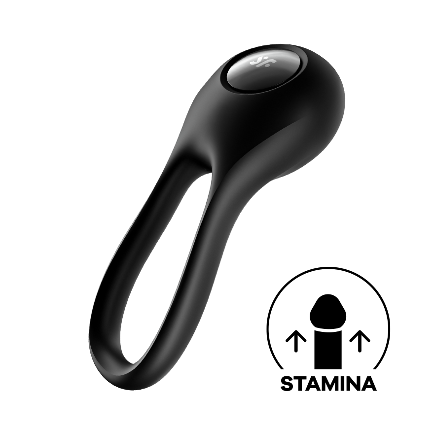 Satisfyer Majestic Duo Silicone Vibrating Double Cock Ring