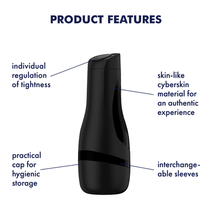 Satisfyer Men Classic Masturbator Black