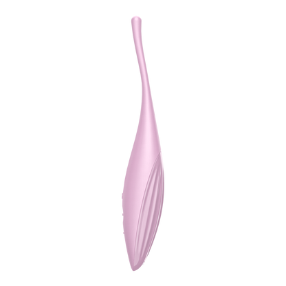 Satisfyer Twirling Joy Silicone App Enabled Clitoral Vibrator Pink