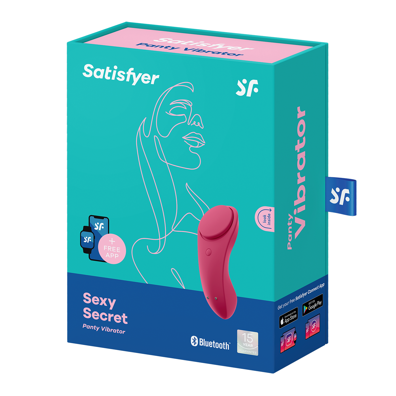 Satisfyer Sexy Secret App Enabled Silicone Panty Vibrator