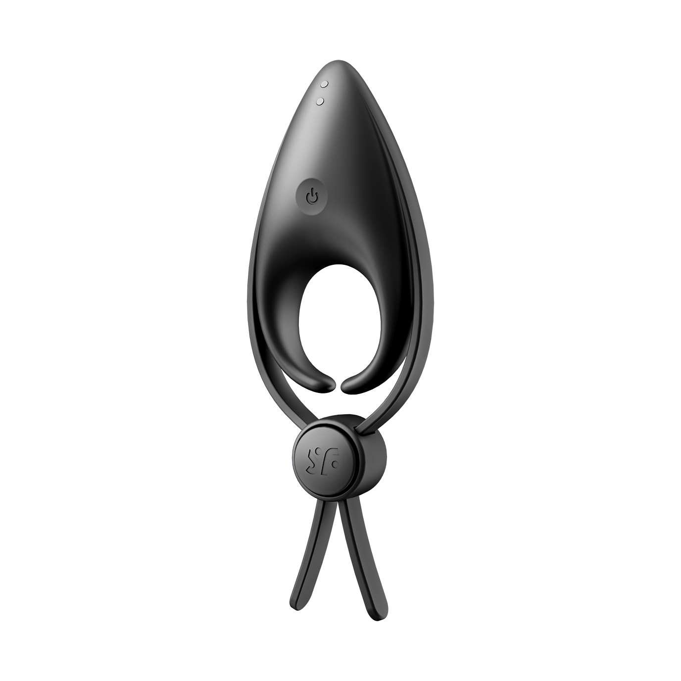 Satisfyer Sniper Silicone Vibrating Cock Ring Black