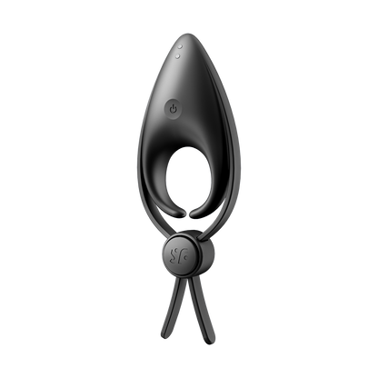 Satisfyer Sniper Silicone Vibrating Cock Ring Black