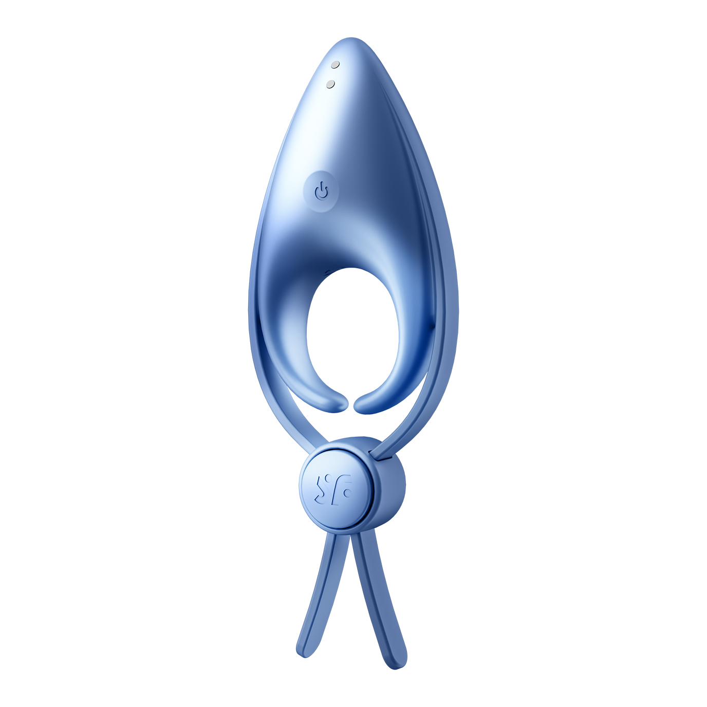 Satisfyer Sniper Silicone Vibrating Cock Ring Blue