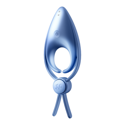 Satisfyer Sniper Silicone Vibrating Cock Ring Blue