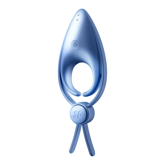 Satisfyer Sniper Silicone Vibrating Cock Ring Blue