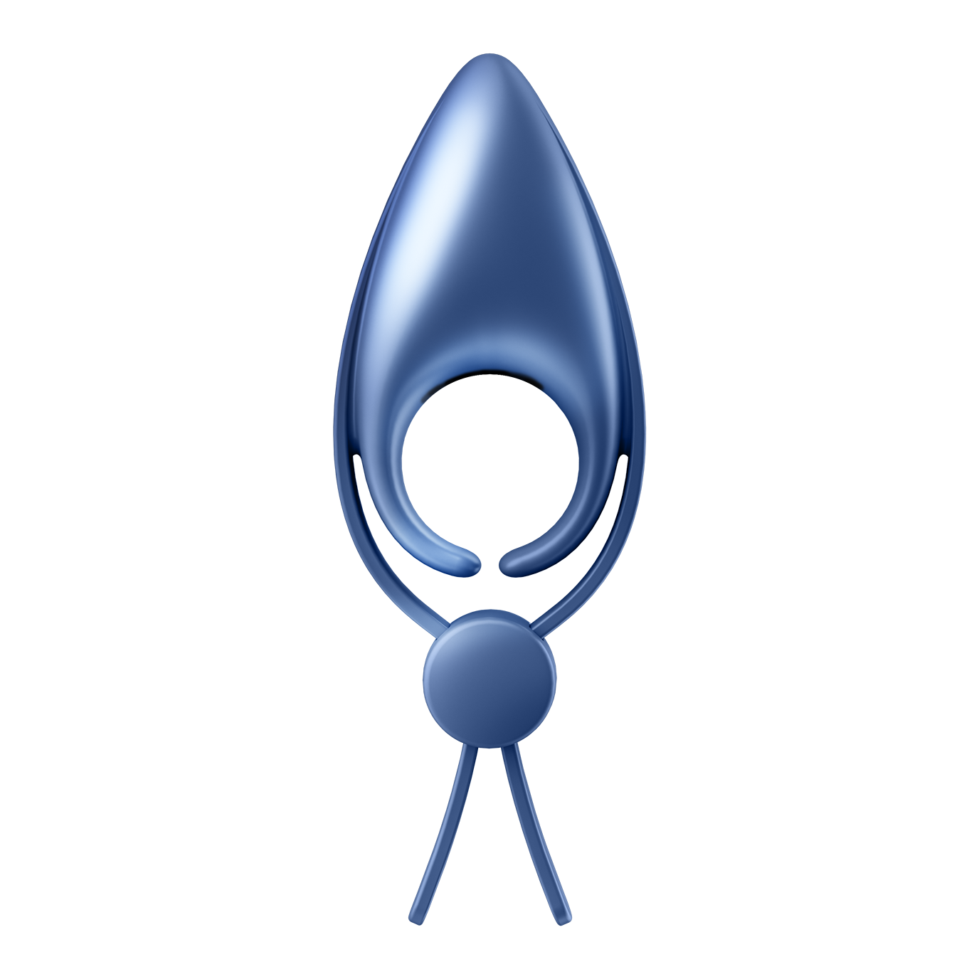 Satisfyer Sniper Silicone Vibrating Cock Ring Blue