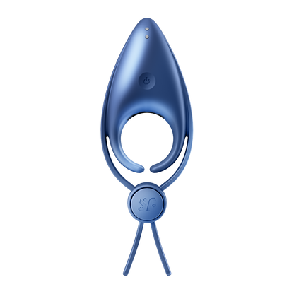 Satisfyer Sniper Silicone Vibrating Cock Ring Blue