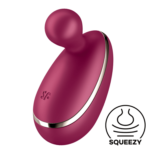 Satisfyer Spot On 1 Silicone Lay-on Vibrator Berry Red