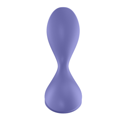 Satisfyer Sweet Seal App Enabled Silicone Anal Vibrator Violet