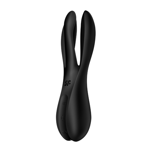 Satisfyer Threesome 2 Clitoral Vibrator Black