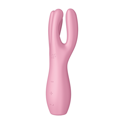 Satisfyer Threesome 3 Clitoral Vibrator Pink