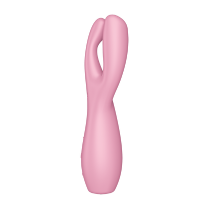 Satisfyer Threesome 3 Clitoral Vibrator Pink