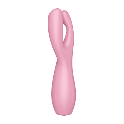 Satisfyer Threesome 3 Clitoral Vibrator Pink