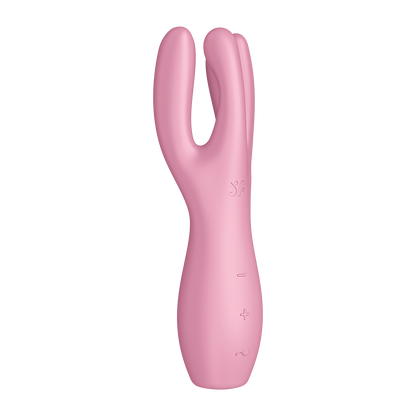 Satisfyer Threesome 3 Clitoral Vibrator Pink