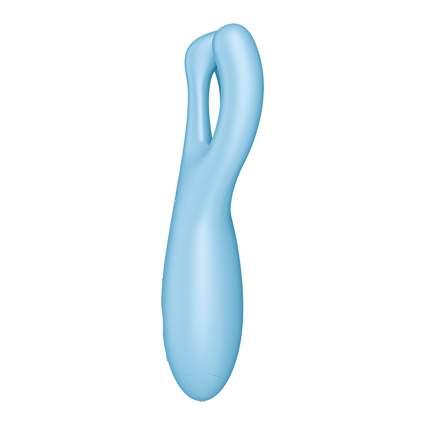 Satisfyer Threesome 4 App Enabled Clitoral Vibrator Blue