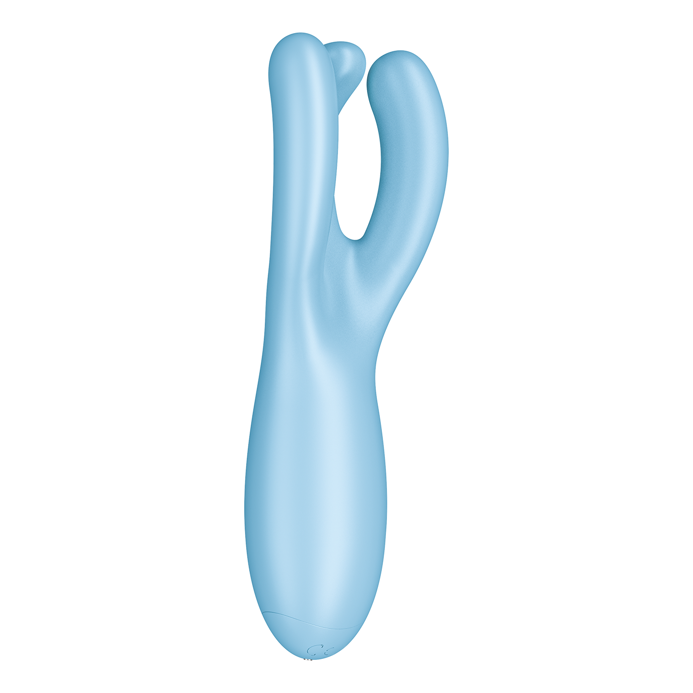 Satisfyer Threesome 4 App Enabled Clitoral Vibrator Blue