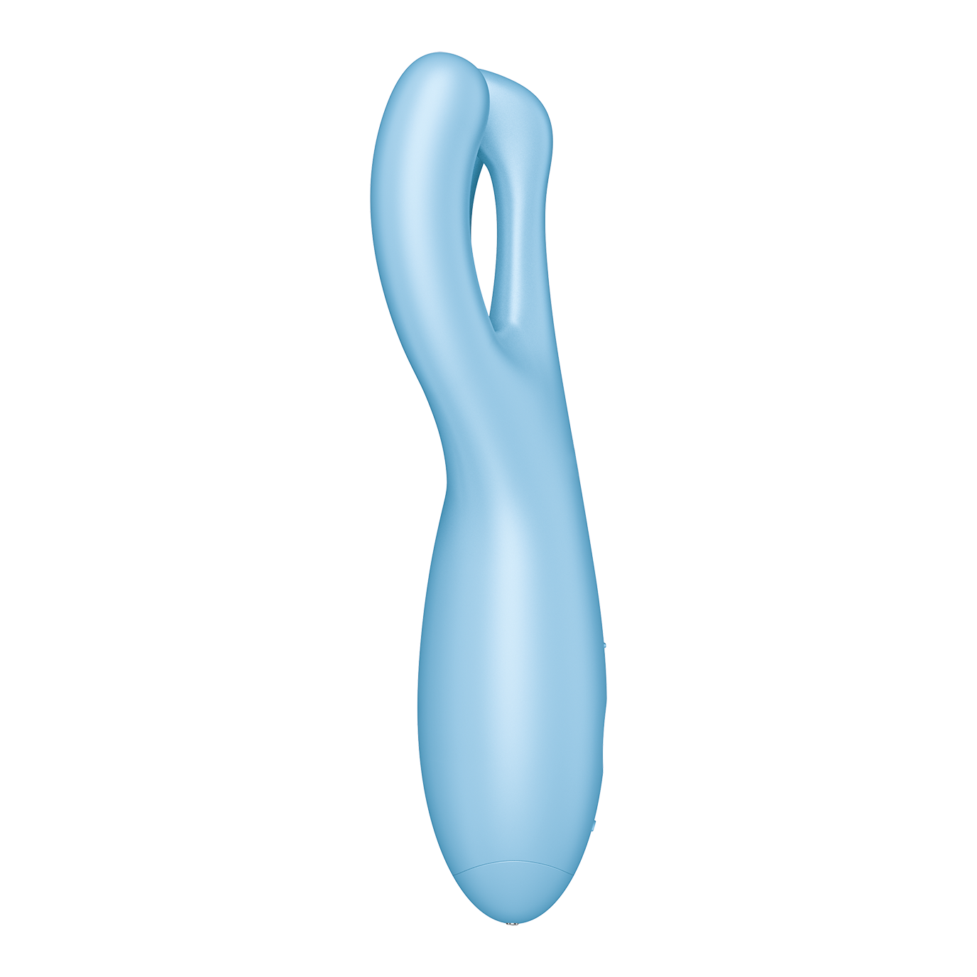 Satisfyer Threesome 4 App Enabled Clitoral Vibrator Blue