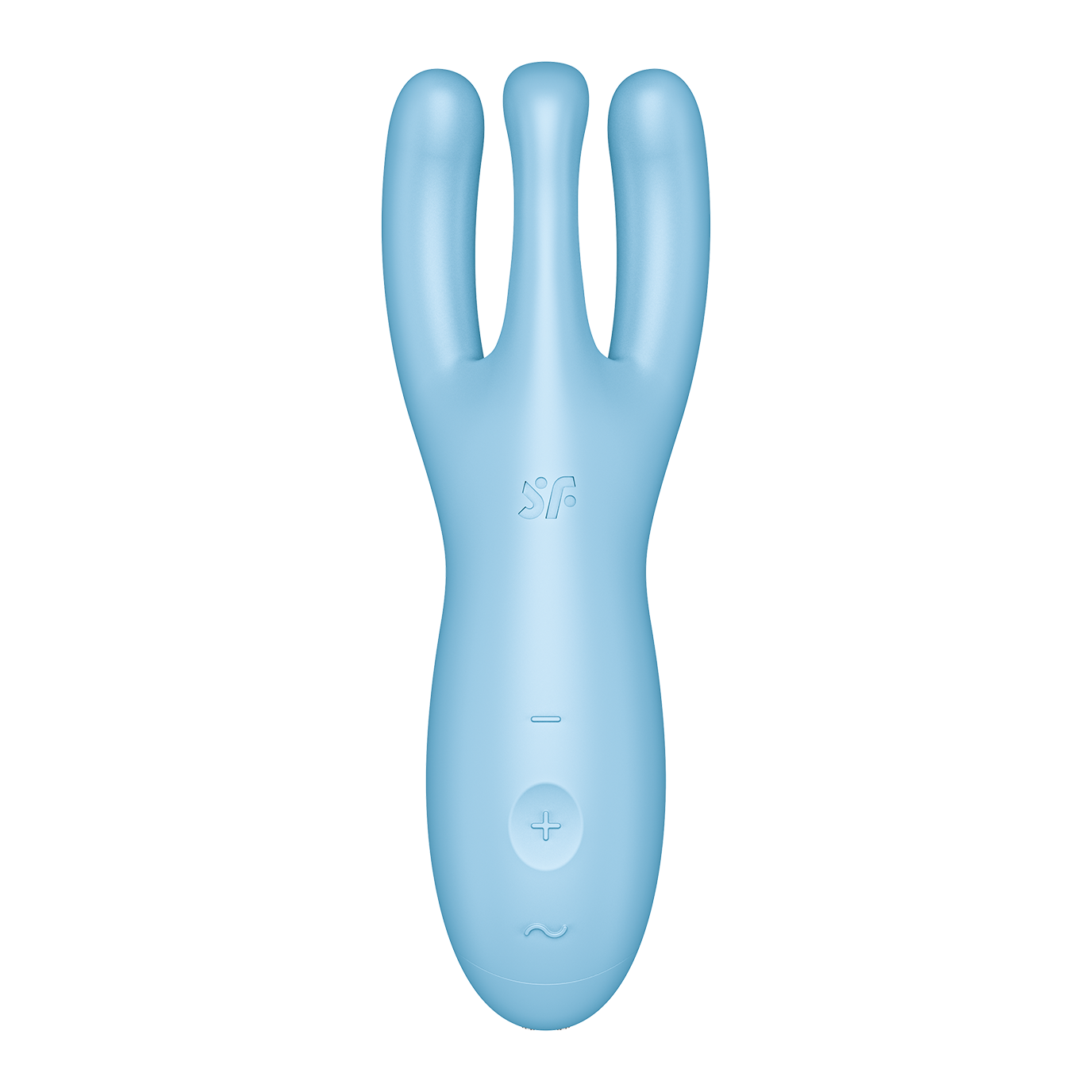 Satisfyer Threesome 4 App Enabled Clitoral Vibrator Blue