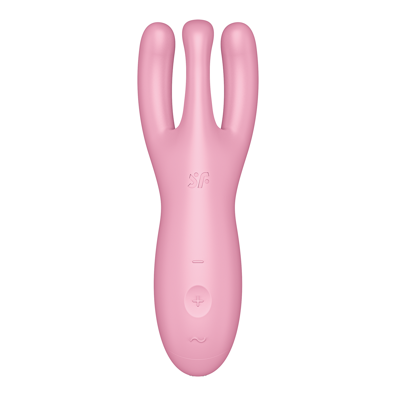 Satisfyer Threesome 4 App Enabled Clitoral Vibrator Pink