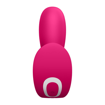 Satisfyer Top Secret+ App Enabled Triple Stimulation Vibrator Pink