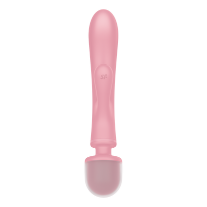 Satisfyer Triple Lover Hybrid Rabbit Vibrator Pink