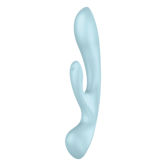 Satisfyer Triple Oh Multi Rabbit Vibrator Blue