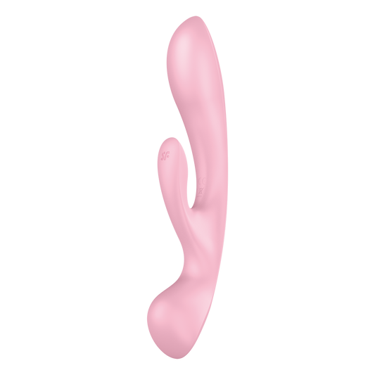 Satisfyer Triple Oh Multi Rabbit Vibrator Pink