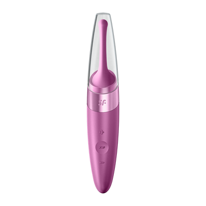 Satisfyer Twirling Delight Silicone Clitoral Vibrator Purple