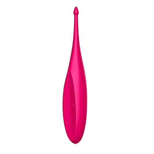 Satisfyer Twirling Fun Silicone Clitoral Vibrator Pink