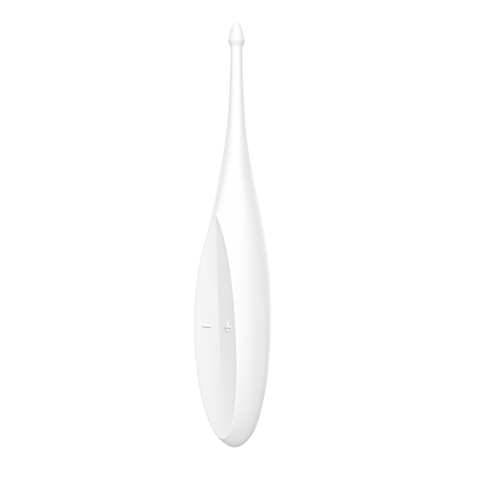 Satisfyer Twirling Fun Silicone Clitoral Vibrator White