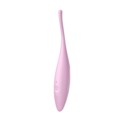 Satisfyer Twirling Joy Silicone App Enabled Clitoral Vibrator Pink