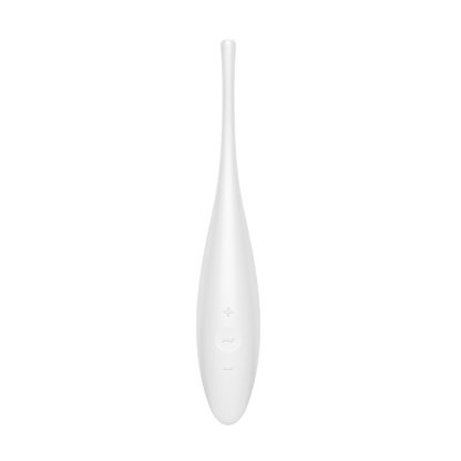 Satisfyer Twirling Joy Silicone App Enabled Clitoral Vibrator White