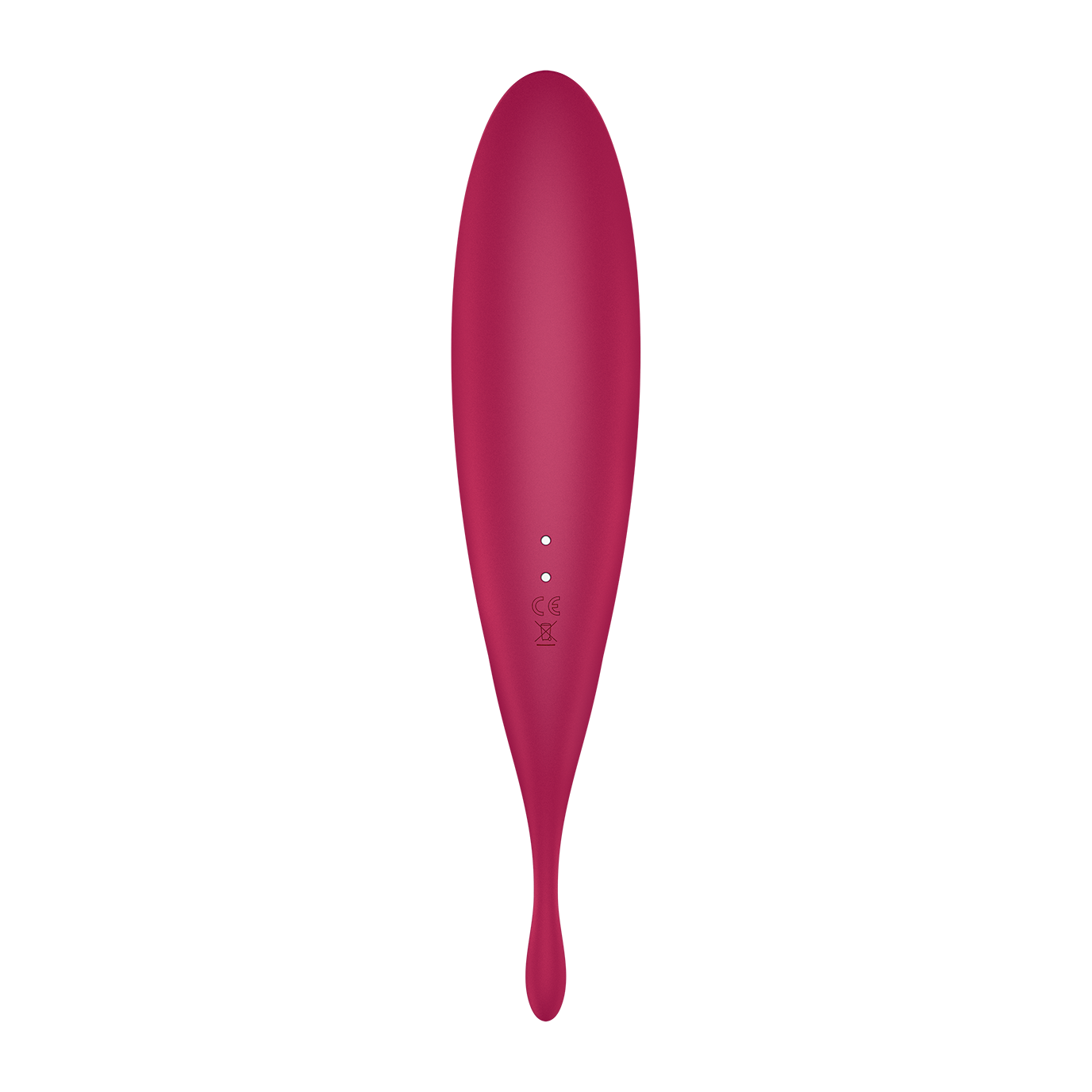 Satisfyer Twirling Pro+ App Enabled Hybrid Air Pulse Vibrator Red