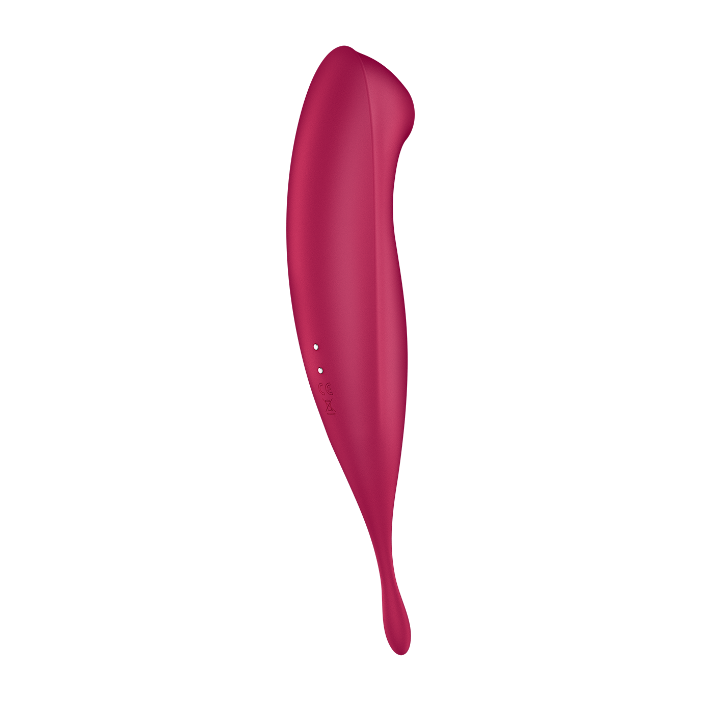 Satisfyer Twirling Pro+ App Enabled Hybrid Air Pulse Vibrator Red